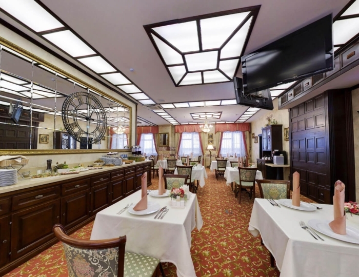 Зал питания Будапешт - Санаторий Алтай-West / Алтай-Вест Белокуриха