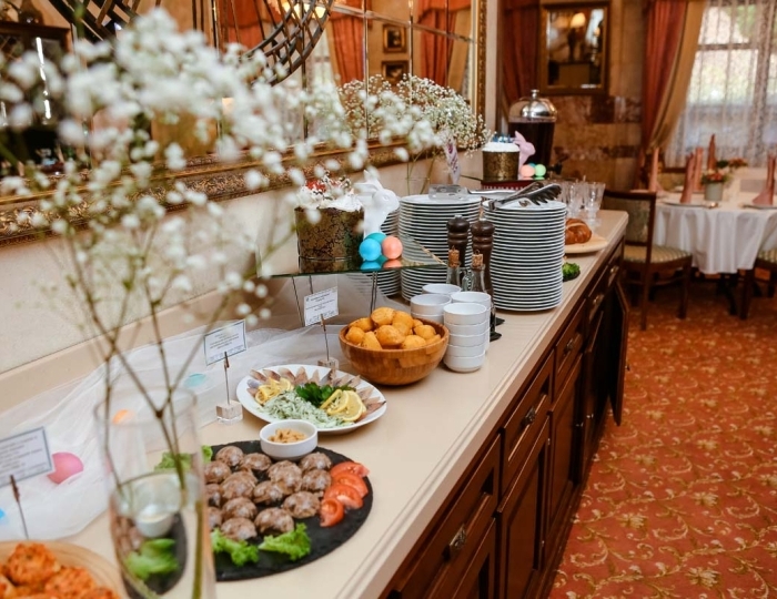 Зал питания Будапешт - Санаторий Алтай-West / Алтай-Вест Белокуриха